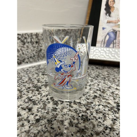 Disney Other - McDonalds Disney World 25th Anniversary Magic Mickey Glass